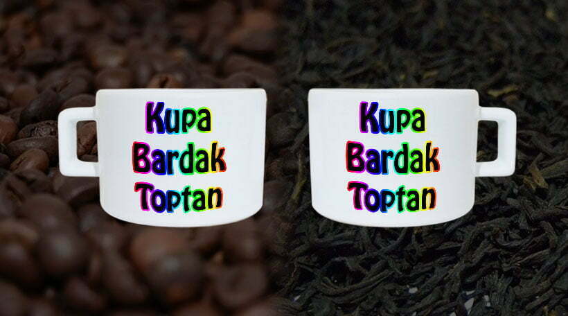 Çay ve Kahve Fincanı Baskı Çalışması