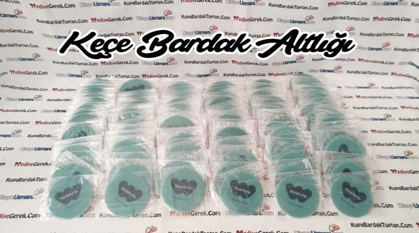 Keçe Bardak Altlığı Baskı