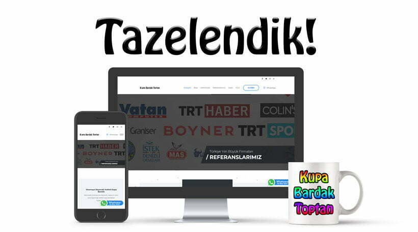 Kupa Bardak Toptan Tazelendi!
